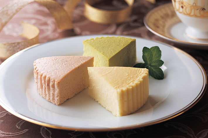 贈り物に鎌倉山チーズケーキ